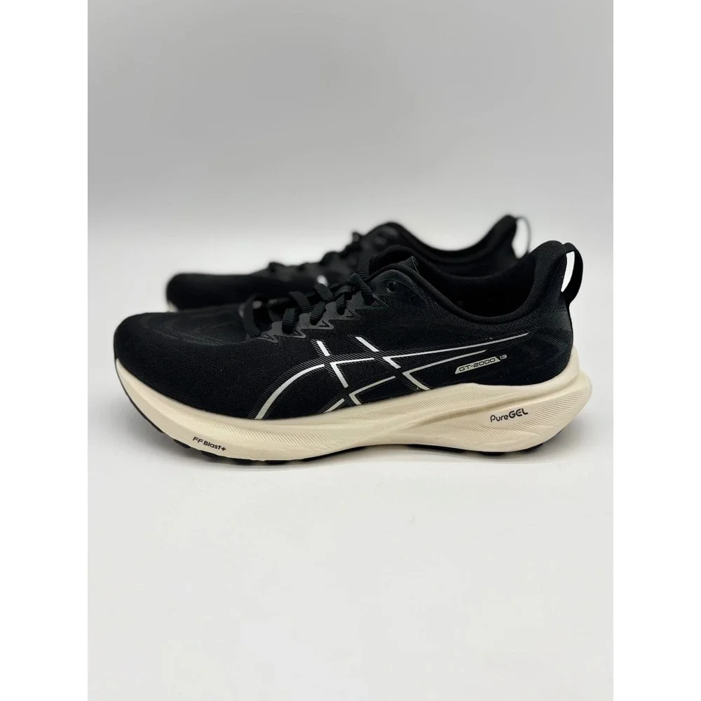 Asics GT-2000 13 Mens Running Shoes Black White Wide 2E 1011B862-001 Size 9.5